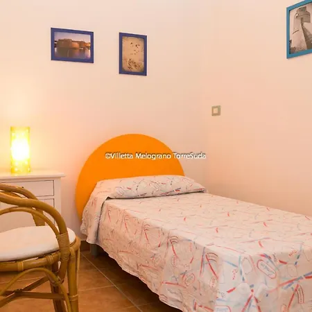 Melograno Con Patio 6pax, 200m Dal Mare *