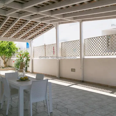 Melograno Con Patio 6pax, 200m Dal Mare * Racale