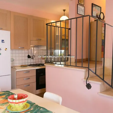 Melograno Con Patio 6pax, 200m Dal Mare Tatil Evi Racale