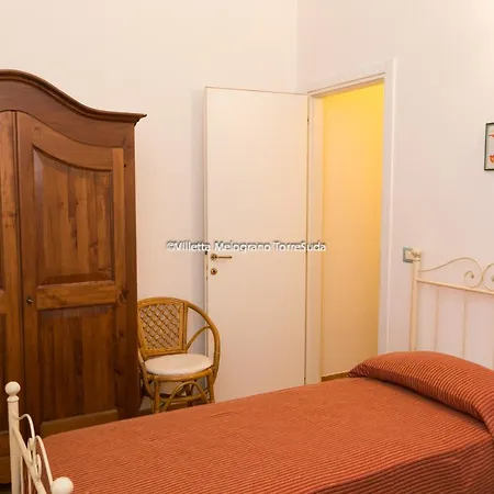 Tatil Evi Melograno Con Patio 6pax, 200m Dal Mare *