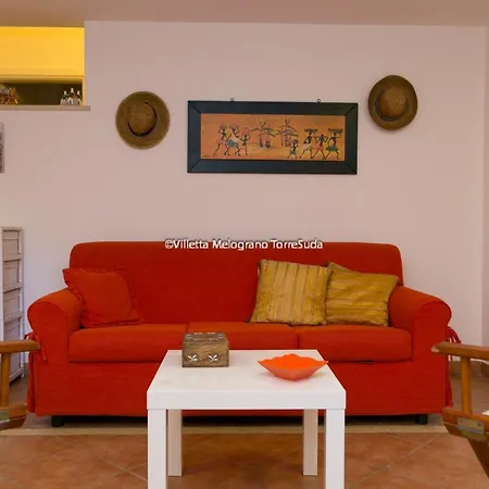Melograno Con Patio 6pax, 200m Dal Mare Tatil Evi Racale
