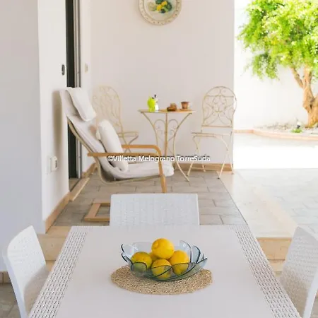 Melograno Con Patio 6pax, 200m Dal Mare * Racale